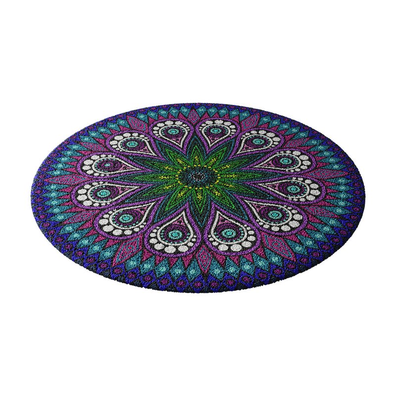 Round carpet 21 - Image 9