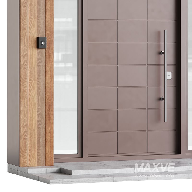 Modern entrance door 02 - Image 9