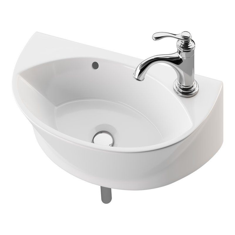Small Wall Mount Sink for Bathroom - Image 10
