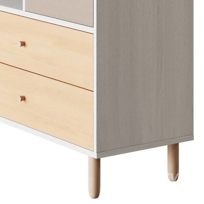 Deakins Chest of Drawers 1 Gene Latte Plywood - Image 11