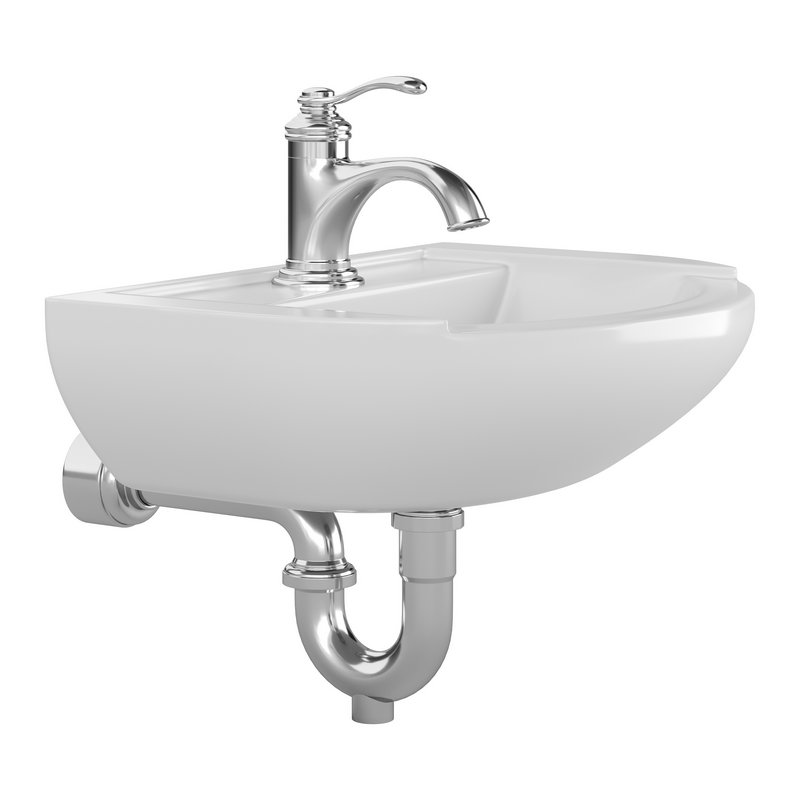 Nova Wall Mount Vessel Bathroom Sink Round Heavy Duty Ceramic - Image 9