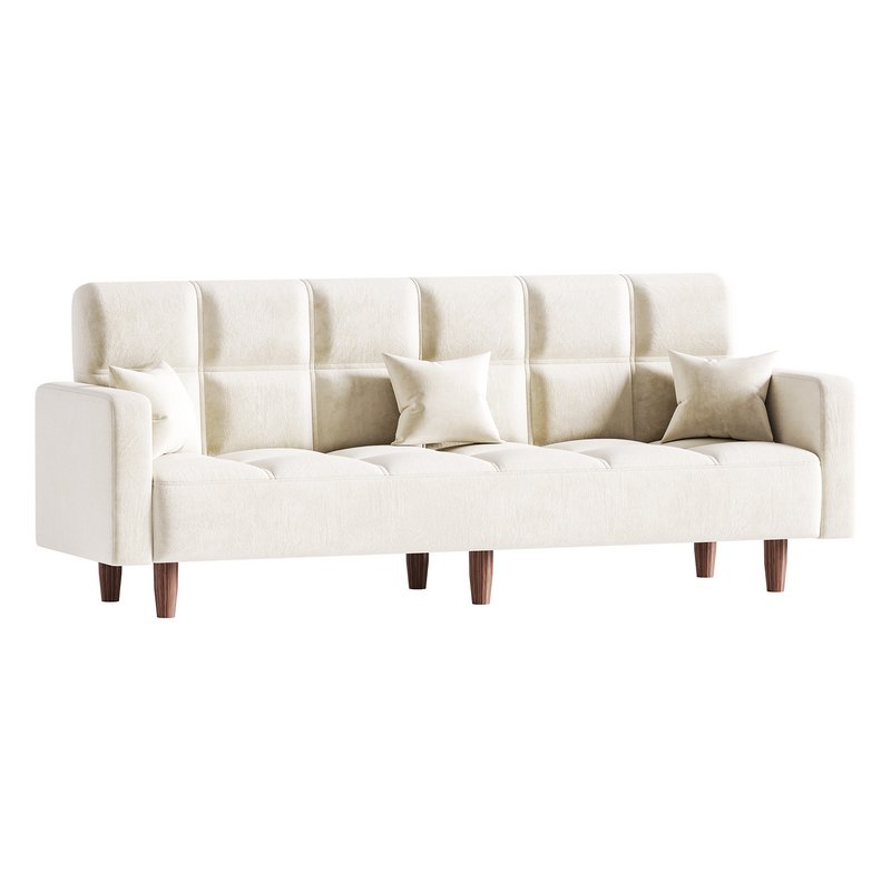 Modern 4-Seat Convertible Sofa - Image 10