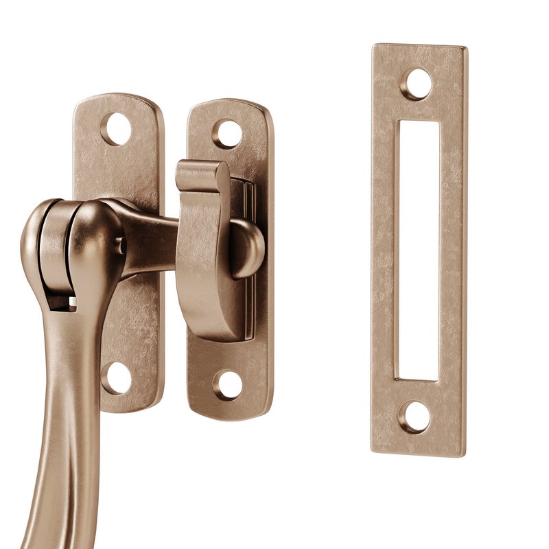 Black Window Sash Door Lock - Image 10