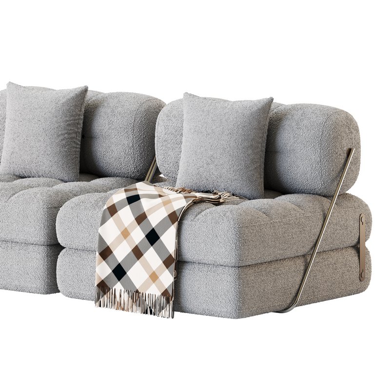 TALIA BOUCLE LOUNGE SOFA - Image 9