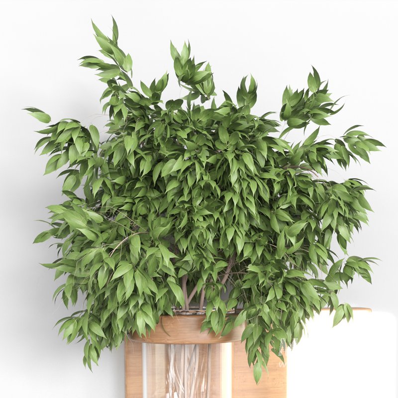 Isla Wall Mounted Lamp & Glass Vase - Image 9