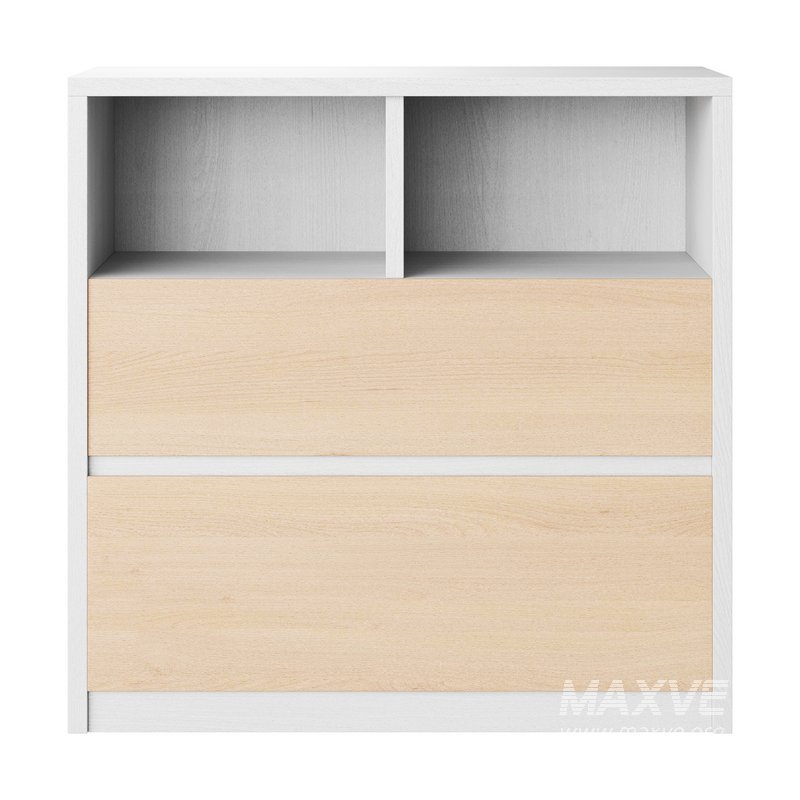 Penny Gene Plywood Latte Chest of Drawers - Image 13