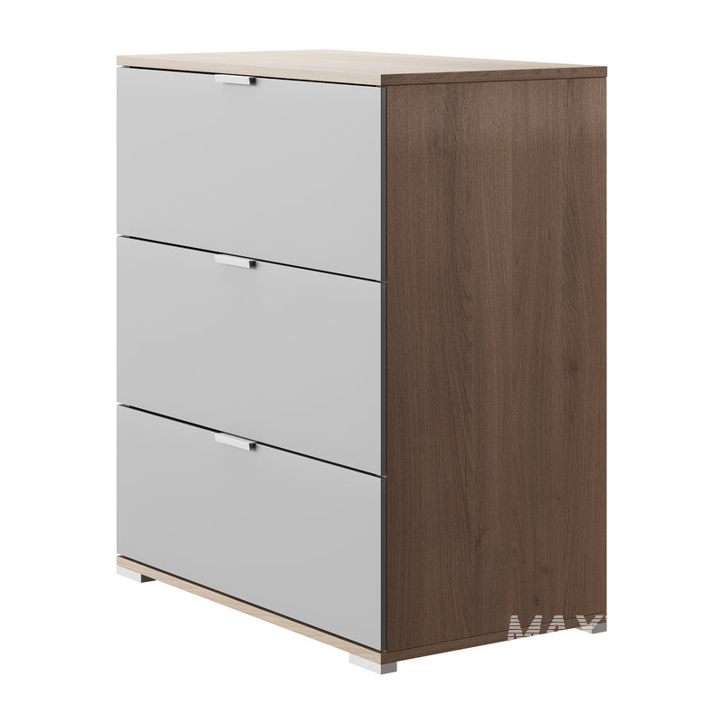 Chest of Drawers Shelving-4 Sand - Image 10