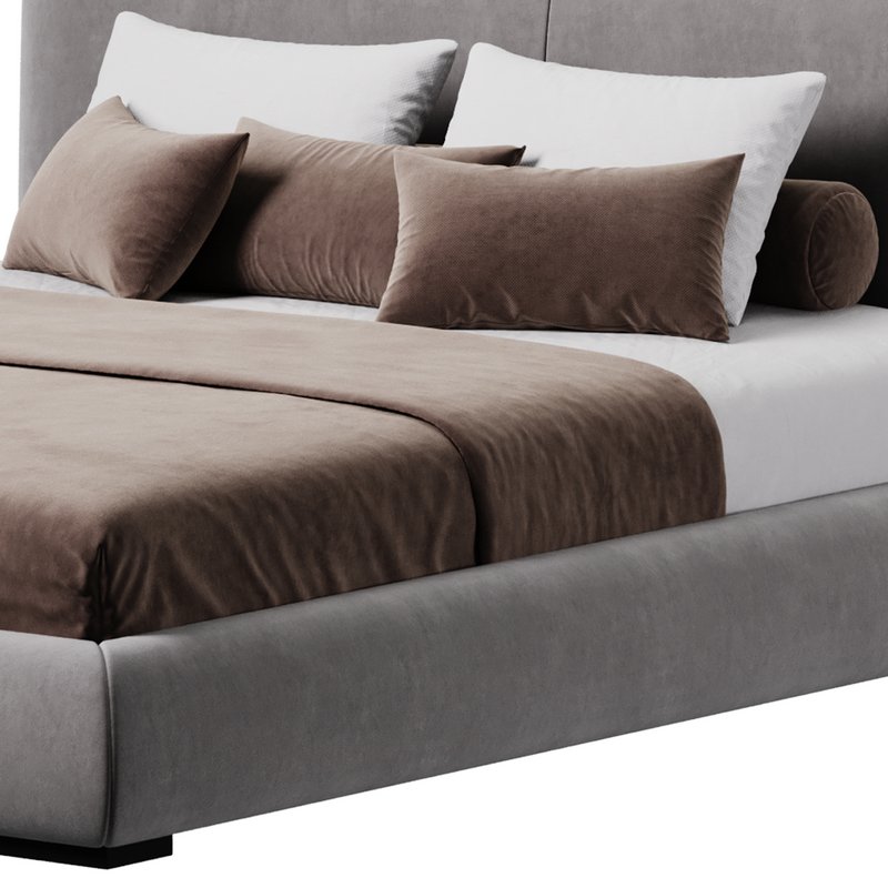 Bed Mid-Century Modern - Image 9