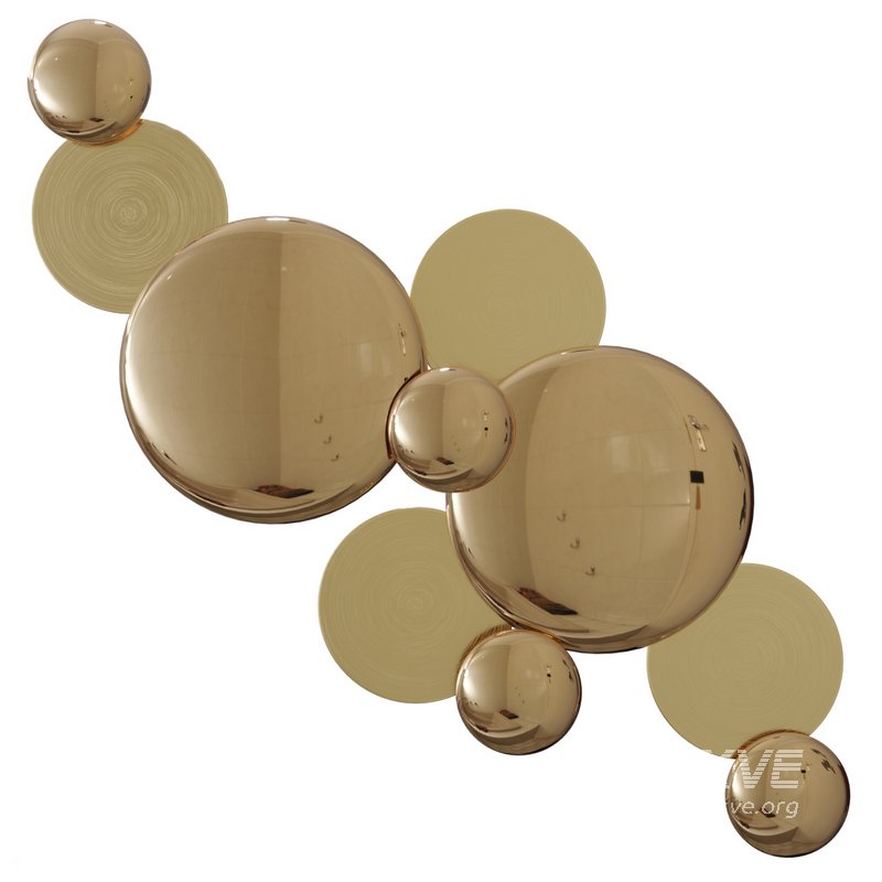 Button Wall Lamp - Image 1