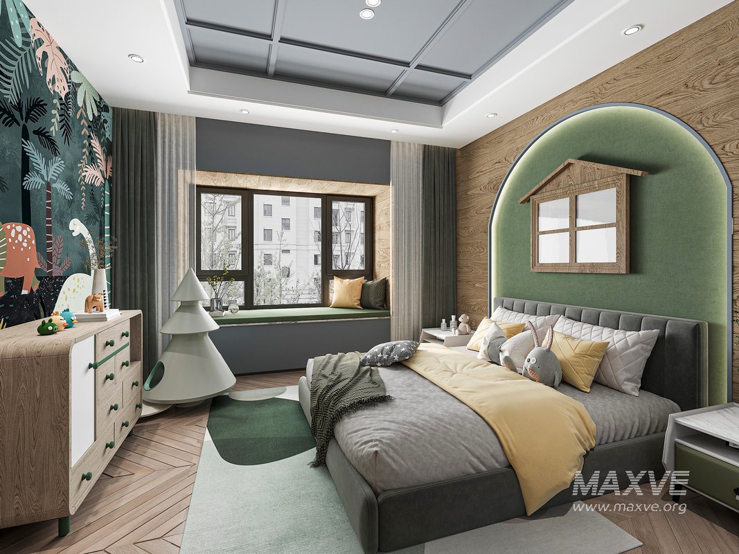 Modern bedroom - Image 1