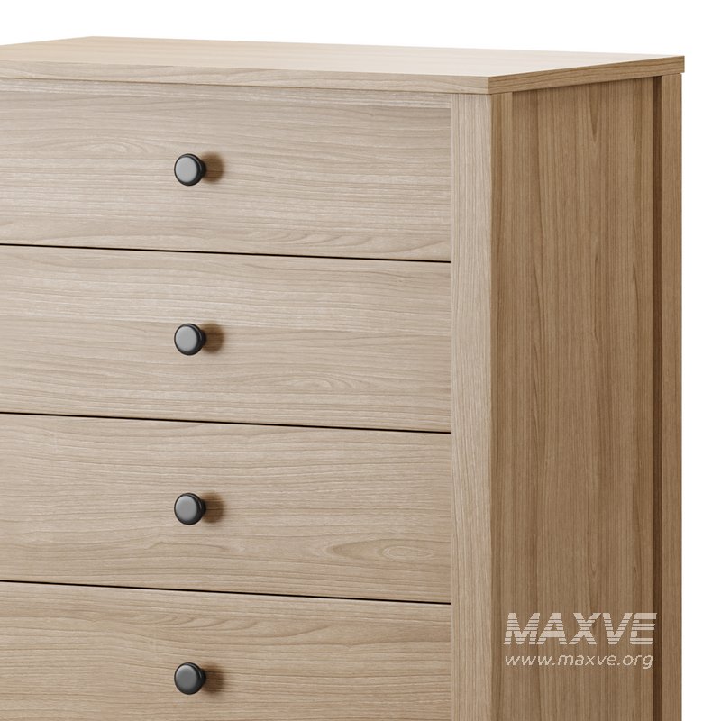 Calistoga 5 Drawer Tallboy Dresser - Image 11