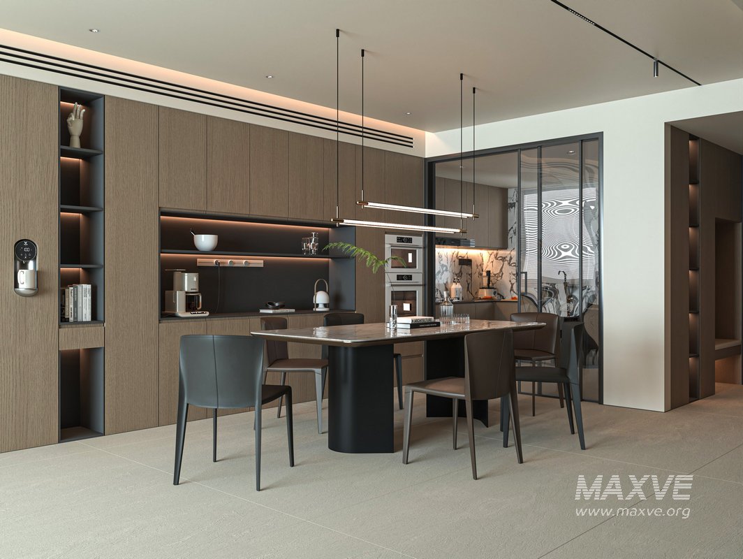 Modern dining room - Image 1