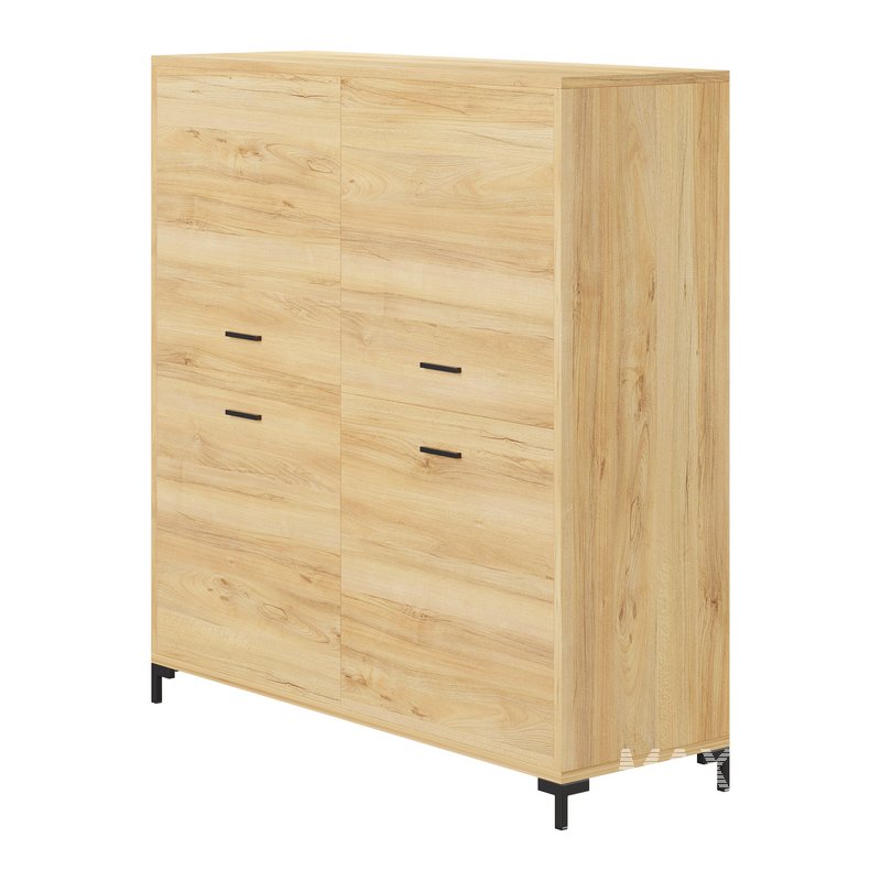 Cleveland-2 Wood White Cabinet - Image 13