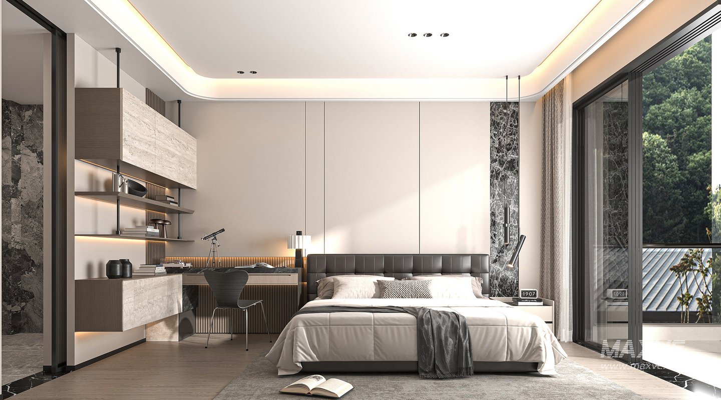 Modern bedroom - Image 2