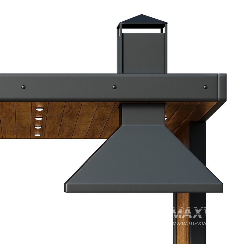 Modern gazebo with summer kitchen 1 - Image 9