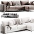 T TIME Sofa with chaise longue By Twils - Thumbnail 6