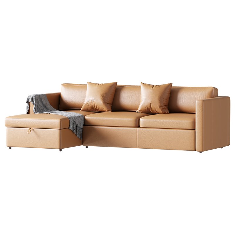 Harris Leather Sofa 3 - Image 11