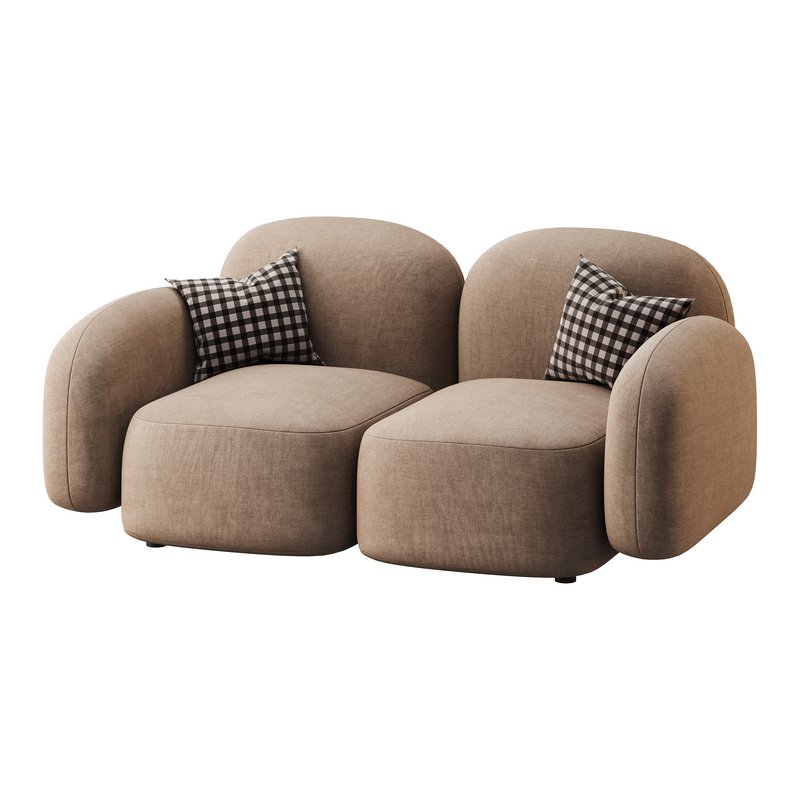 Modern Loveseat sofa - Image 9