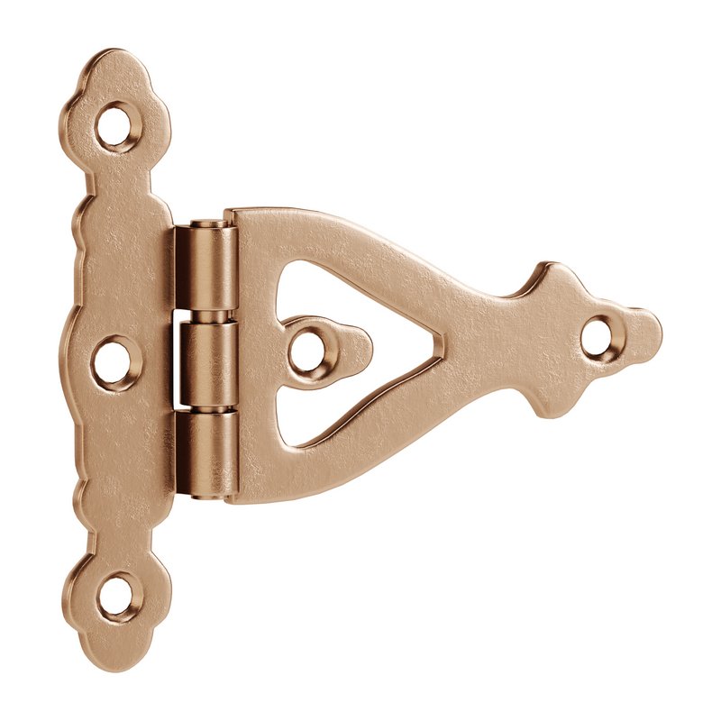 Black Wrought Iron Door Hinges - Image 11