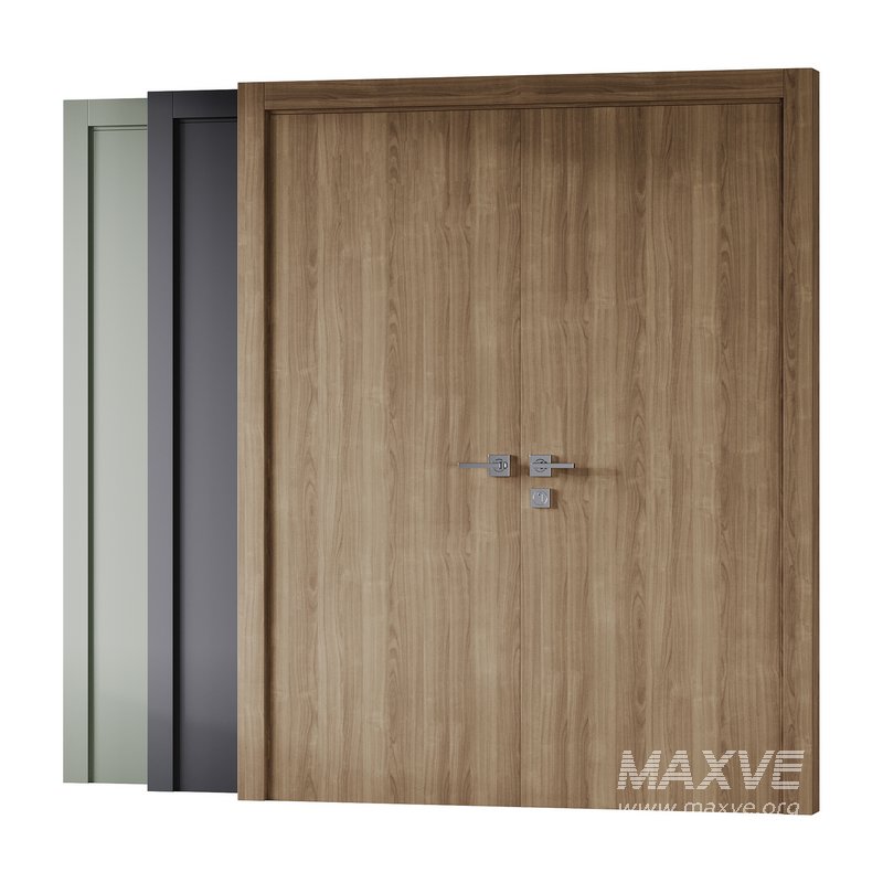 Optima Shambor Double doors Belldinni Modern Interior Door 2 - Image 1