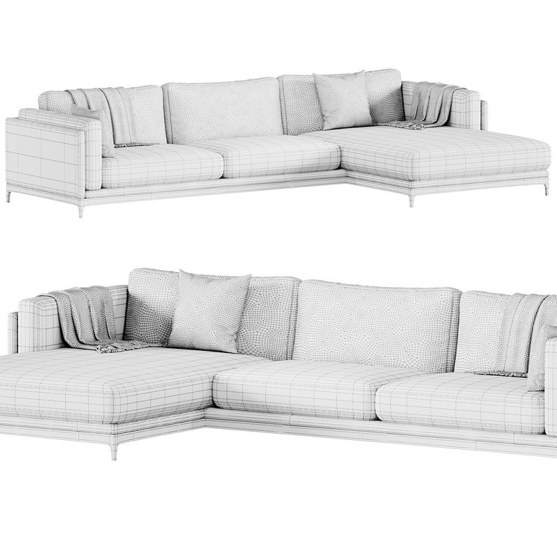 TIME Corner Sofa By Cts Salotti - Image 4