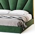 Royal Blue Upholstered Luxury King Size size Bed - Thumbnail 11