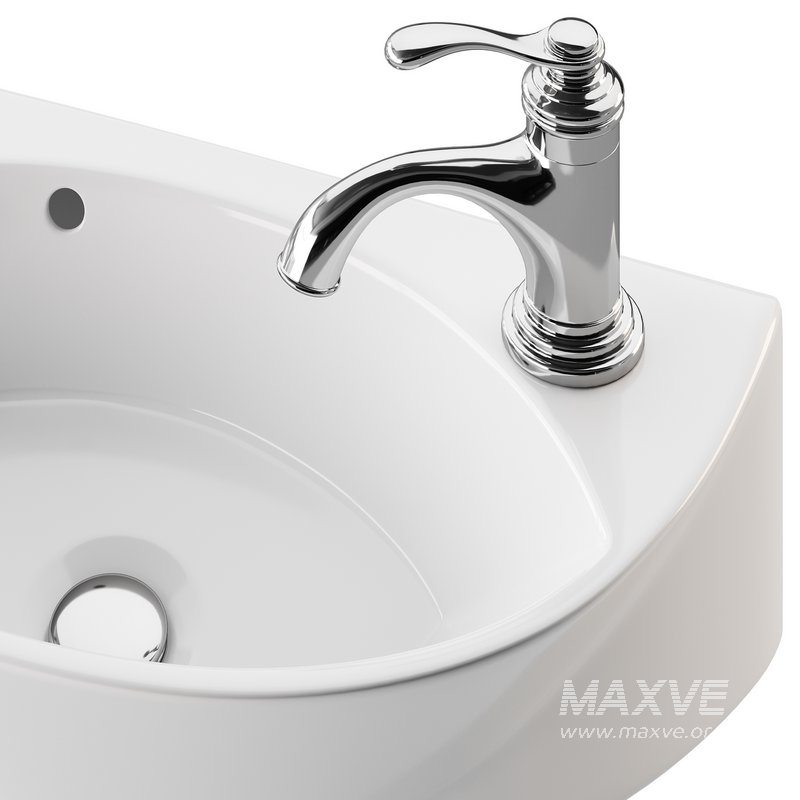 Small Wall Mount Sink for Bathroom - Image 11