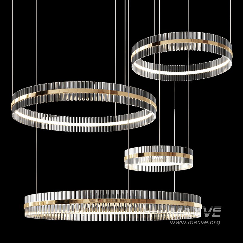 Baroncelli Saturno Chandelier - Image 1