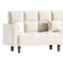 Modern 4-Seat Convertible Sofa - Thumbnail 11