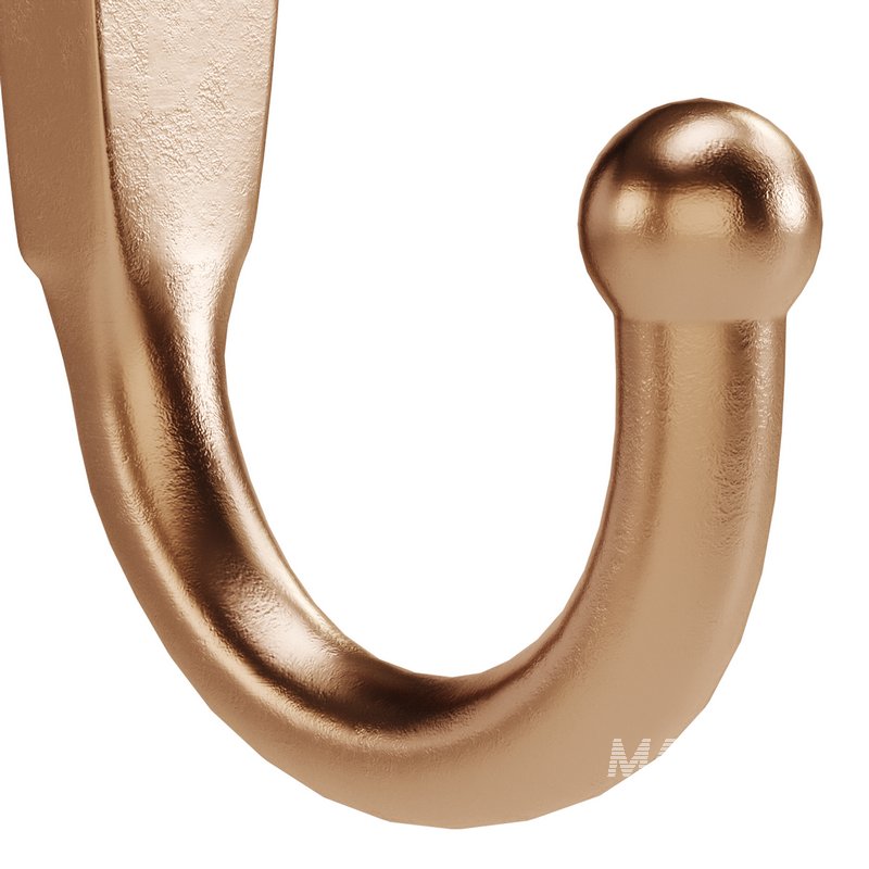 Black Wall Mount Coat Hook - Image 11