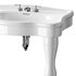 White Console Sink China Two Spindle Legs - Thumbnail 12