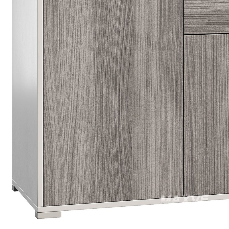 HOMCOM High Gloss Buffet Black - Image 11