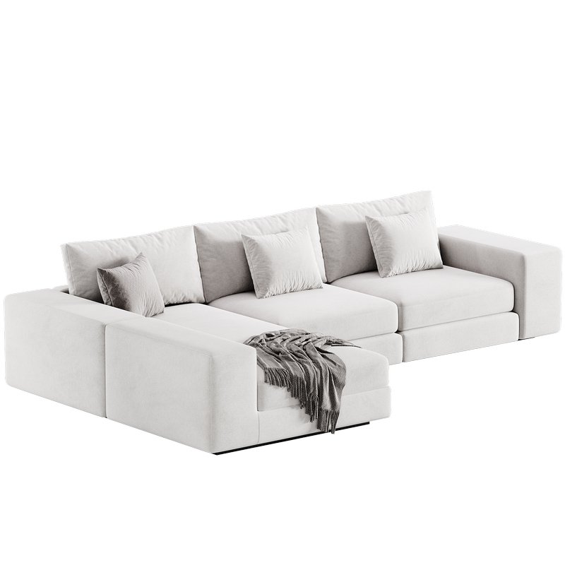 Sofa Vista Grande Lounge Sand By Eichholtz - Image 3