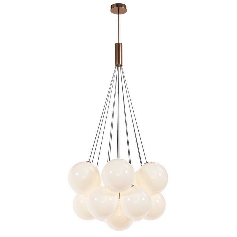 Cloud Style Opal Glass Cluster - Image 1