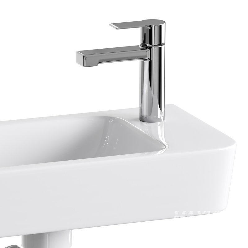 Villeroy and Boch Novo Wide Cloakroom Basin - Image 11