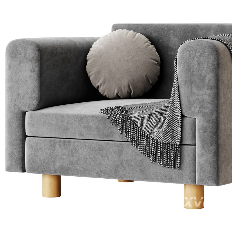 InMar Velvet Smoking Chair - Image 11