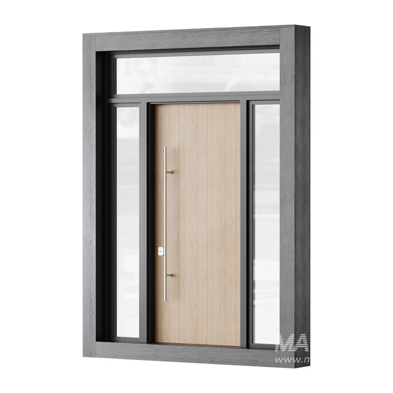 Modern entrance door 04 - Image 11