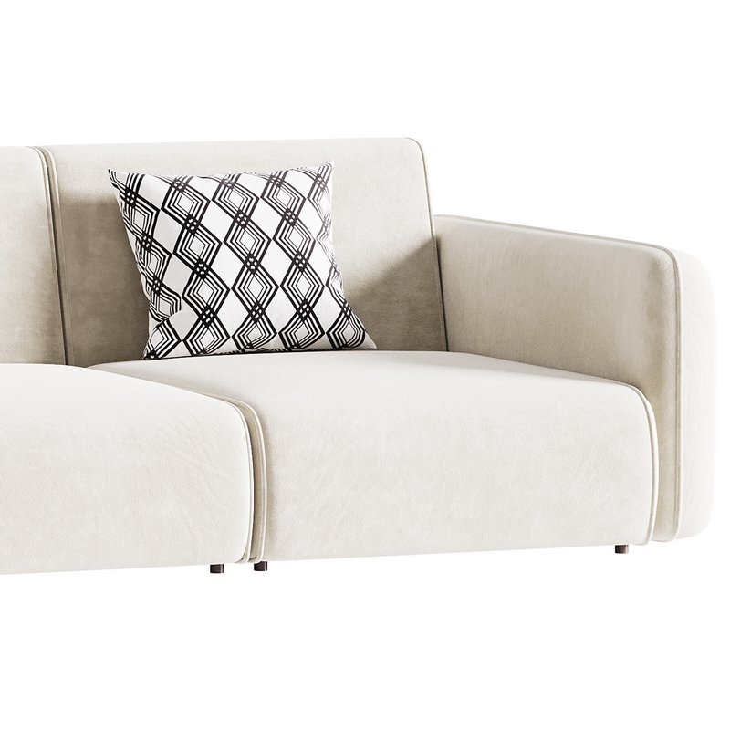 Modern Single Brown Sofa - Image 12