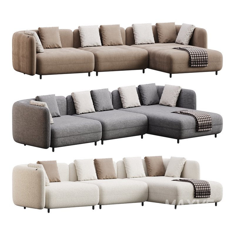 Corner sofa F123 by Delavega - Image 1