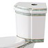 Corner Elongated Two Piece Dual Flush Bathroom Toilet - Thumbnail 11