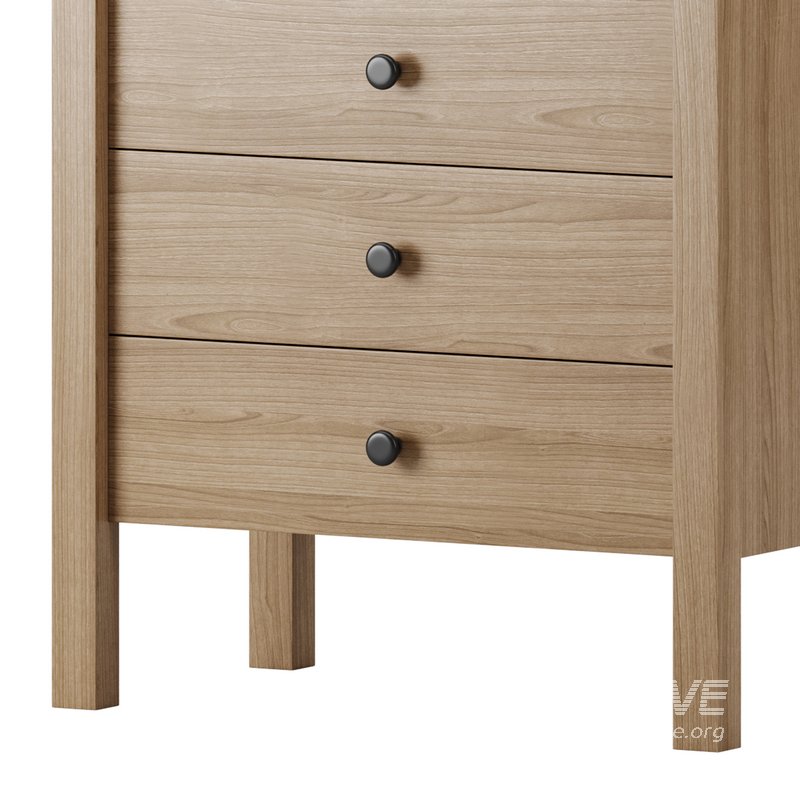 Calistoga 5 Drawer Tallboy Dresser - Image 12