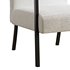 Hatton Steel Frame Boucle Accent Chair-Grey - Thumbnail 11
