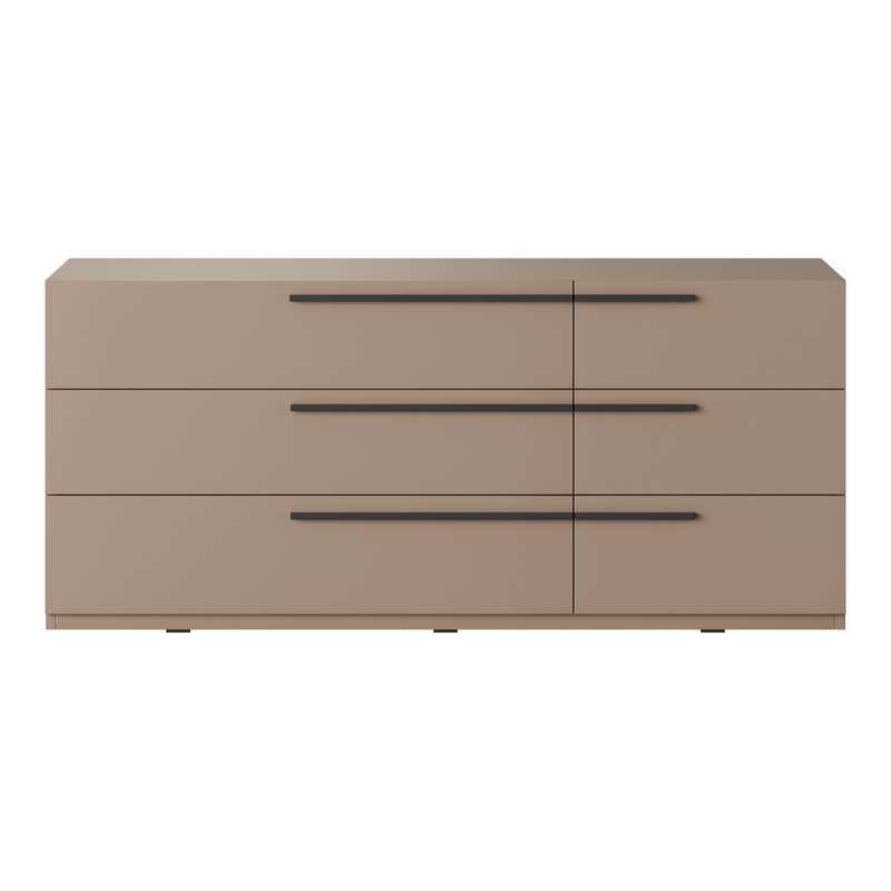 Kimball Chest of Drawers-3 White Wood Latte - Image 12