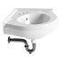 Bathroom Corner Sink White - Thumbnail 12
