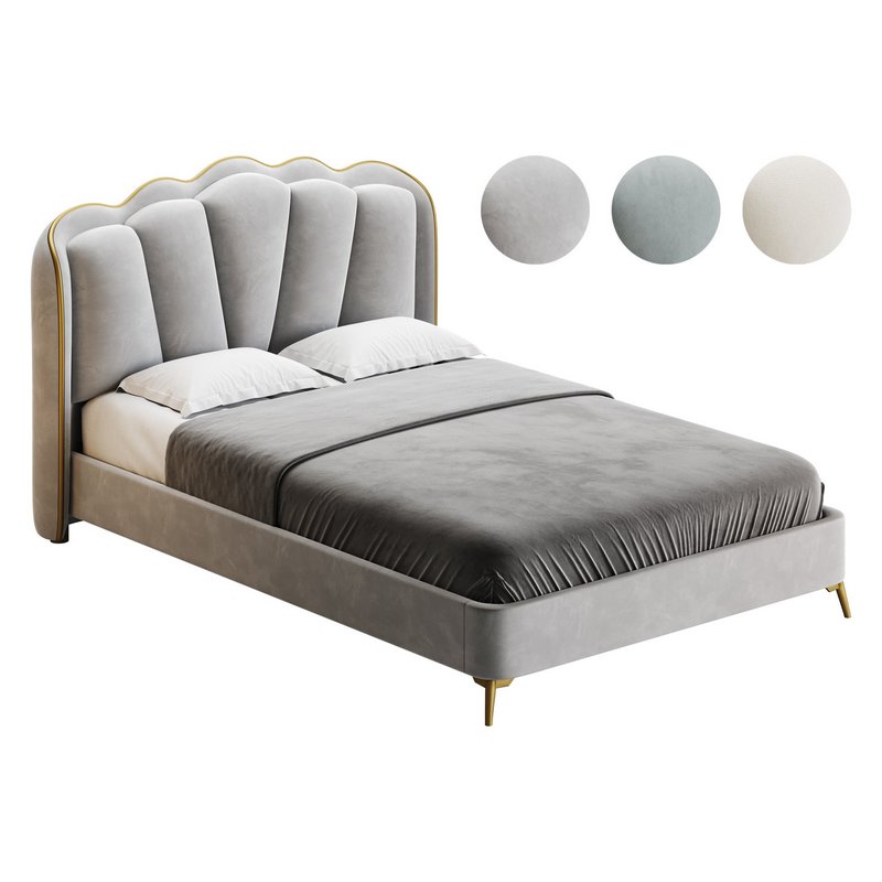 Living Room Use Sponge Padded Platform Bed - Image 1