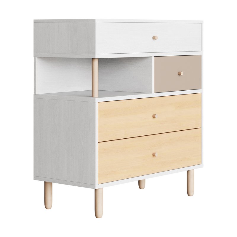 Deakins Chest of Drawers 1 Gene Latte Plywood - Image 12