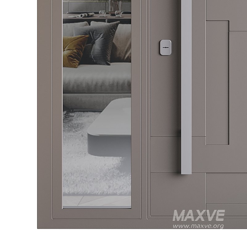 Modern entrance door 01 - Image 10