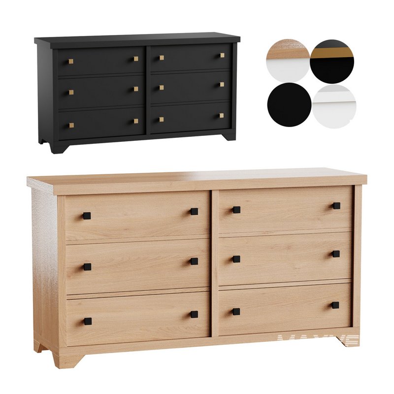 Sumatra 6-Drawer Dresser - Image 1