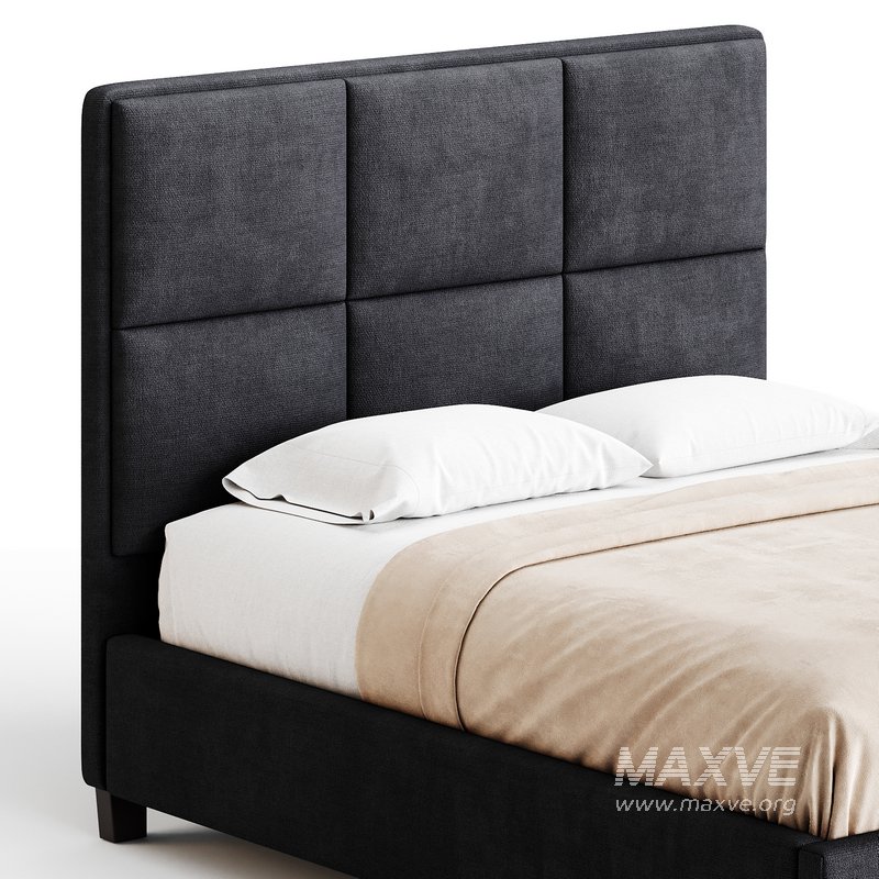 Flair 3-Piece Full Bed – Grey - Image 12