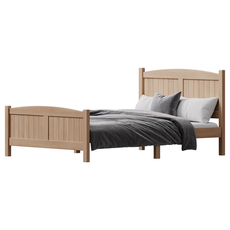 kids bed Zimtown Full Bed Frame - Image 12